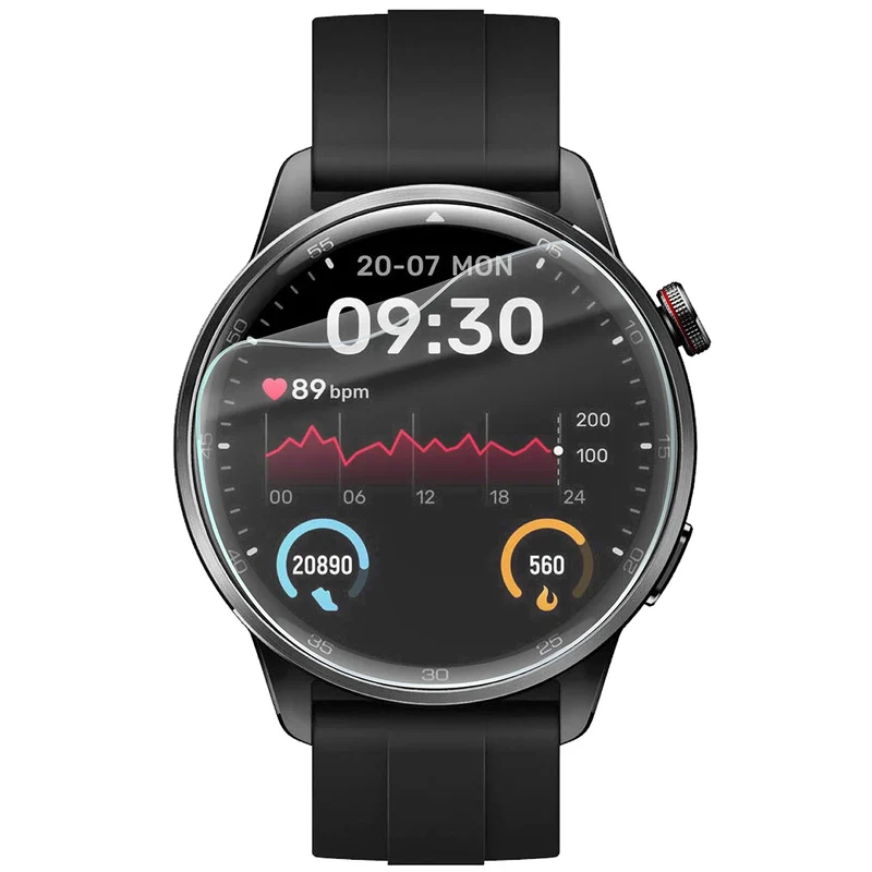 Schutzfolie für den Bildschirm für Realme Watch S2, Bizon Watch HydroFlex, 6 Stück