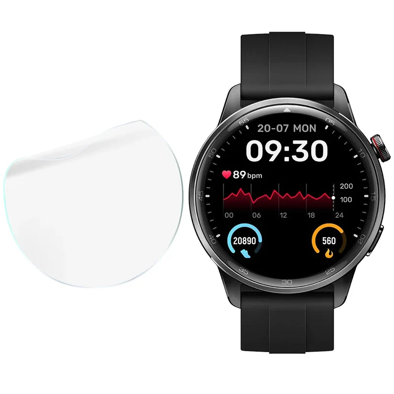 Schutzfolie für den Bildschirm für Realme Watch S2, Bizon Watch HydroFlex, 6 Stück