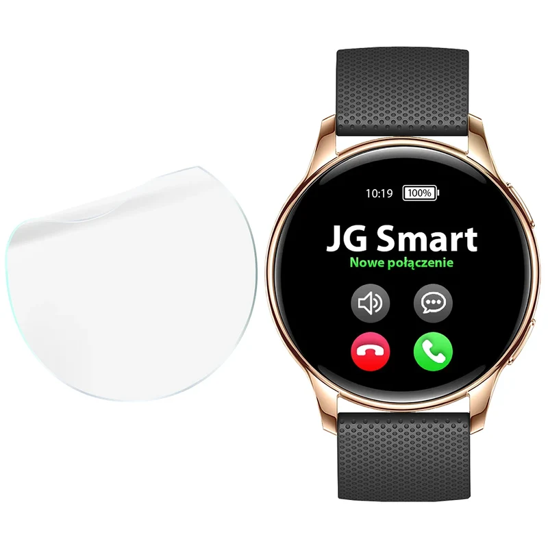Schutzfolie für den Bildschirm für JG Smart V11 / Y11, Bizon Watch HydroFlex, 6 Stück