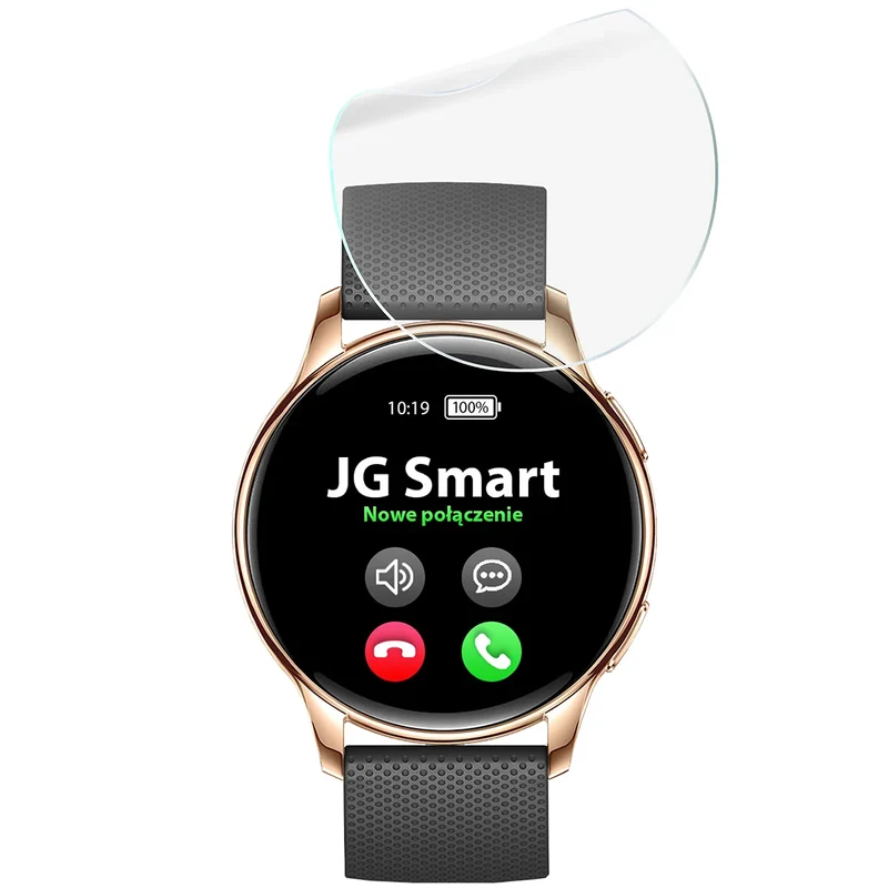 Schutzfolie für den Bildschirm für JG Smart V11 / Y11, Bizon Watch HydroFlex, 6 Stück
