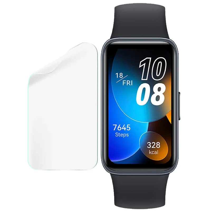 Schutzfolie für den Bildschirm für Huawei Band 8, Bizon Watch HydroFlex, 6 Stück