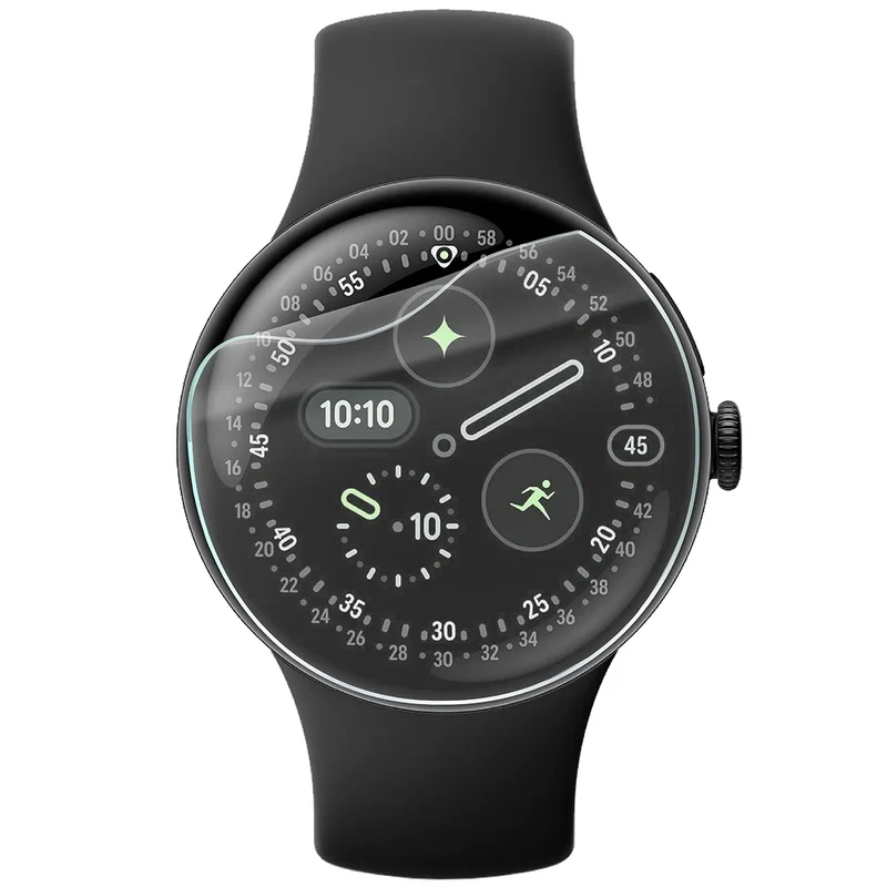 Schutzfolie für den Bildschirm für Google Pixel Watch 4 41 mm, Bizon Watch HydroFlex, 6 Stück