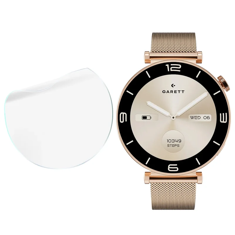 Schutzfolie für den Bildschirm für Garett Rose, Bizon Watch HydroFlex, 6 Stück