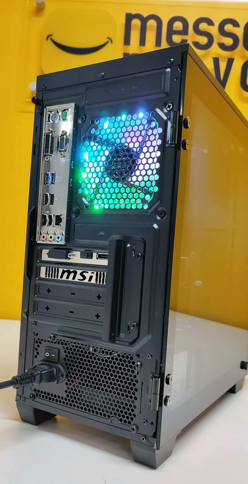 Pc Gaming Abyss | Intel Core i7- 6700 3.4Ghz | Ram 16Gb | SSD 480Gb | Nvidia GTX 1050Ti 4Gb | WiFi | Windows 10 Pro Il PC Gaming per il FullHD