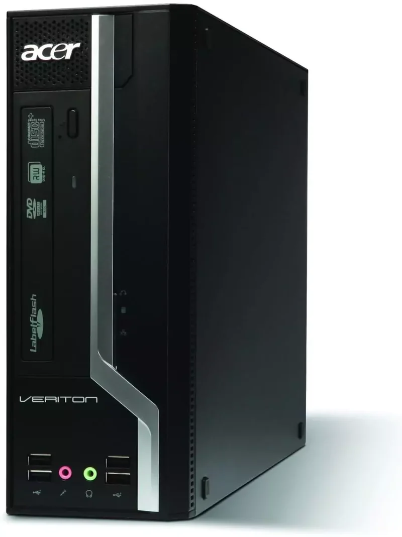 Computer Fisso Acer Veriton X490G PC Desktop SFF | Intel Core i3-540 3.2Ghz | Windows 10 Pro Il PC compatto economico ma dai mille utilizzi