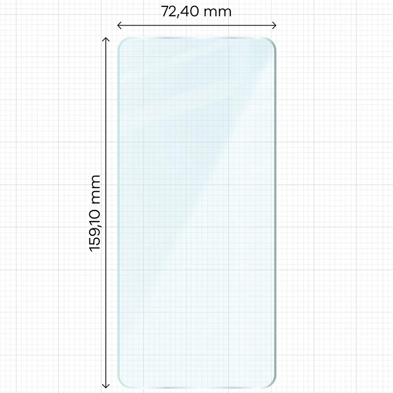 Gehärtetes Glas - 3 Stück + Kameraschutz für Vivo X300 Ultra, Bizon Glass Clear Pack