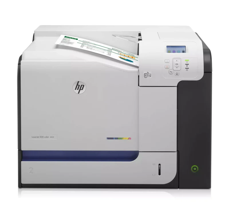 HP LaserJet Enterprise 500 color M551n Stampante Laser a colori 1200 x 1200 DPI A4 32ppm Rete Semplice e funzionale per il tuo studio professionale