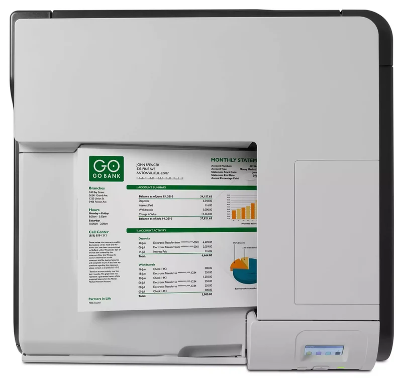HP LaserJet Enterprise 500 color M551n Stampante Laser a colori 1200 x 1200 DPI A4 32ppm Rete Semplice e funzionale per il tuo studio professionale