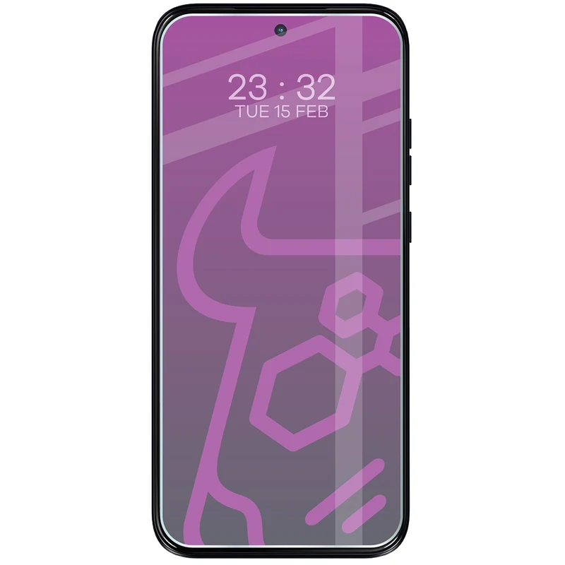 Flexibles Hybridglas für Motorola Moto G87 5G, Bizon Hybrid Mule Duo, 2 Stück