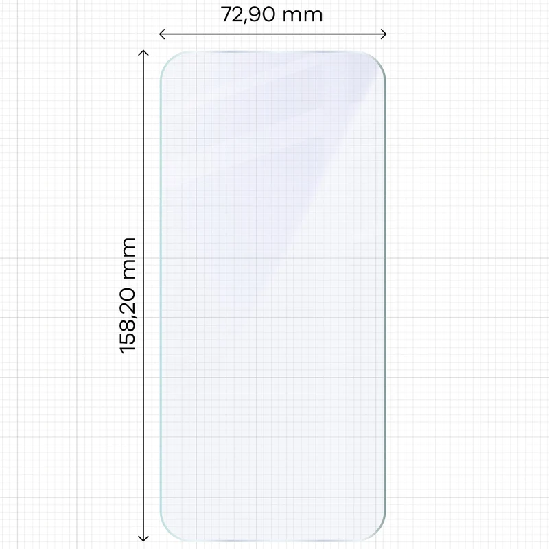 Flexibles Hybridglas für OnePlus Nord 6, Bizon Hybrid Mule