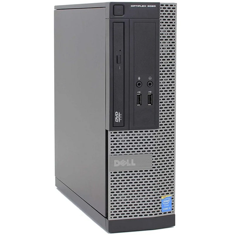 PC Dell OptiPlex 3020 SFF | Intel Core i3-4130 3.40 GHz | 8 GB Ram | 500Gb Hard Disk | Windows 10 | compatto economico e perfetto per l'ufficio