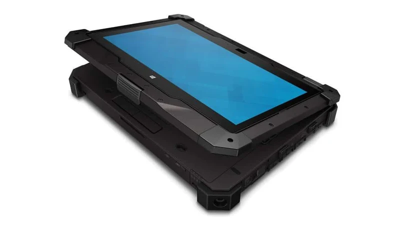 DELL Latitude 7214 Notebook convertibile Rugged 2in1 11.6" Touch screen | Intel Core i5-6300U | SSD 128Gb | Ram 8Gb | WiFi Windows 10 Pro Il notebook convertibile per i lavori piú duri