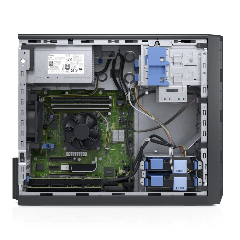 DELL PowerEdge T130 Server | Intel Xeon E3-1220 V5 3GHz | Ram 16Gb | Supporto Raid PERC H330 Il Server Compatto, potente e dalle capacità illimitate