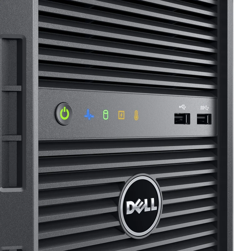 DELL PowerEdge T130 Server | Intel Xeon E3-1220 V5 3GHz | Ram 16Gb | Supporto Raid PERC H330 Il Server Compatto, potente e dalle capacità illimitate