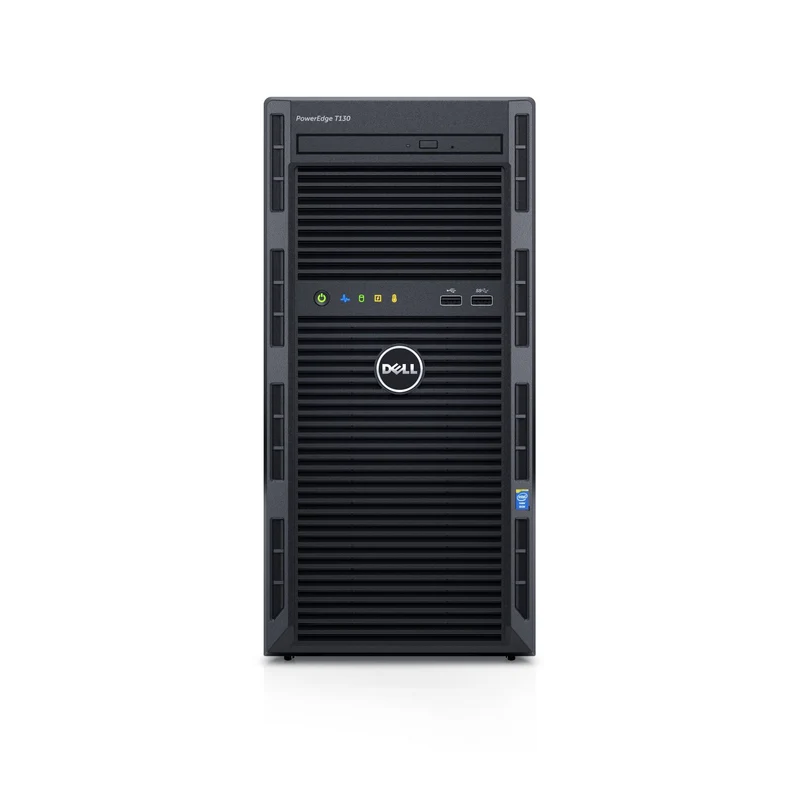 DELL PowerEdge T130 Server | Intel Xeon E3-1220 V5 3GHz | Ram 16Gb | Supporto Raid PERC H330 Il Server Compatto, potente e dalle capacità illimitate