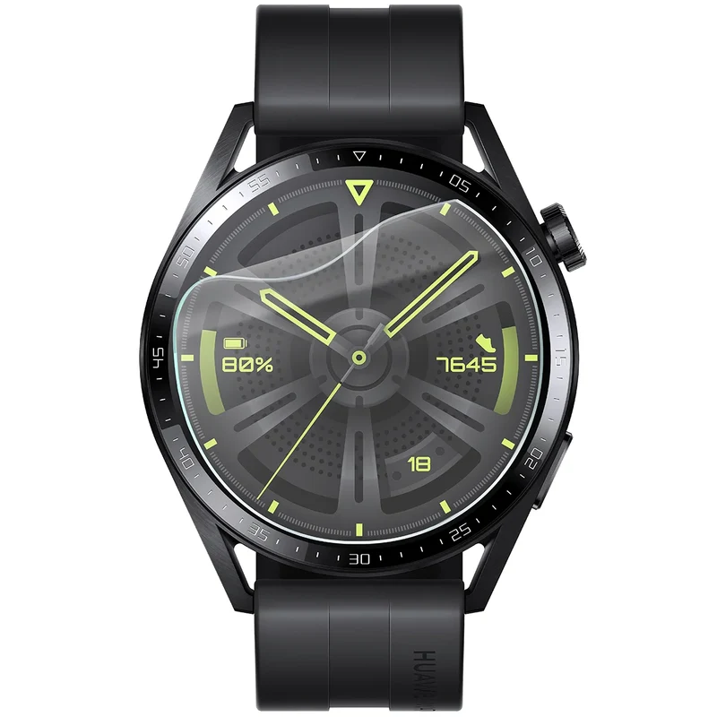 Schutzfolie für den Bildschirm für Huawei Watch GT 3 46 mm Active, Bizon Watch HydroFlex, 6 Stück