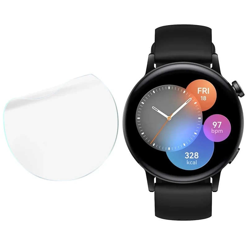 Schutzfolie für den Bildschirm für Huawei Watch GT 3 42 mm Active, Bizon Watch HydroFlex, 6 Stück
