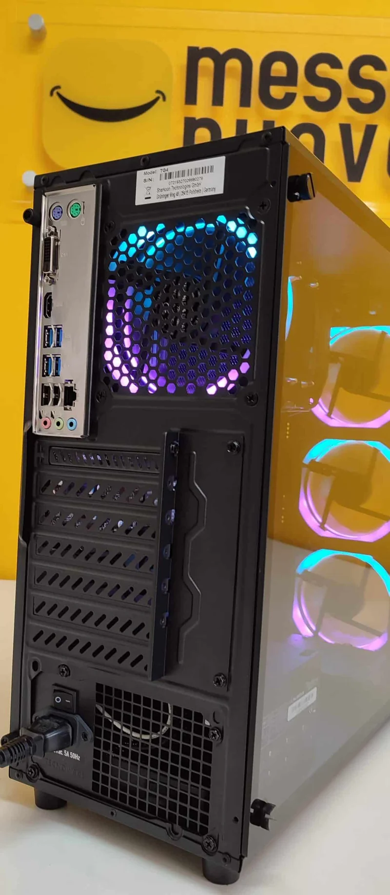 PC da Gaming | AMD Ryzen 7 5700G 4.6Ghz | Ram 16Gb | SSD m.2 nvme 500Gb | Radeon RX Vega 8 | Windows 11 Pro Il PC da gaming perfetto per il FullHD
