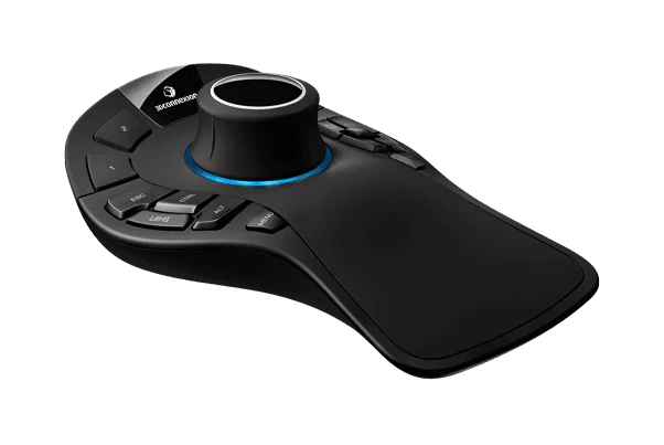 3DCONNEXION Spacemouse Pro lo standard per la progettazione professionale, lo strumento indispensabile per ingegneri, designer e architetti CAD USB