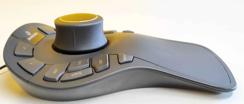 3DCONNEXION Spacemouse Pro lo standard per la progettazione professionale, lo strumento indispensabile per ingegneri, designer e architetti CAD USB