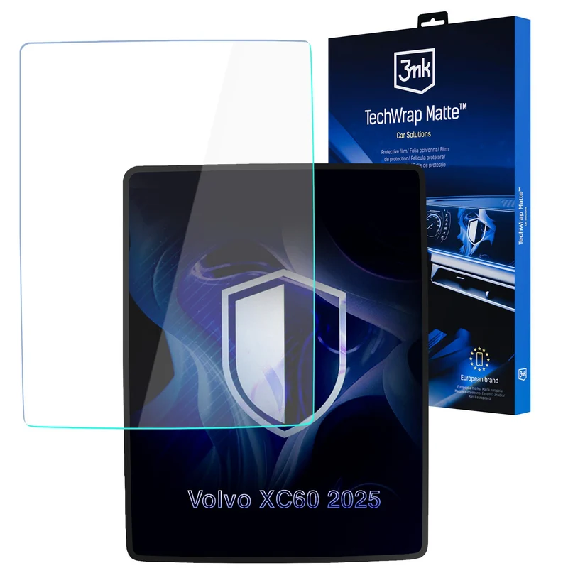 Matte Schutzfolie für den Navigationsbildschirm für Volvo XC60 II FL (2025 - ), 3mk TechWrap Matte