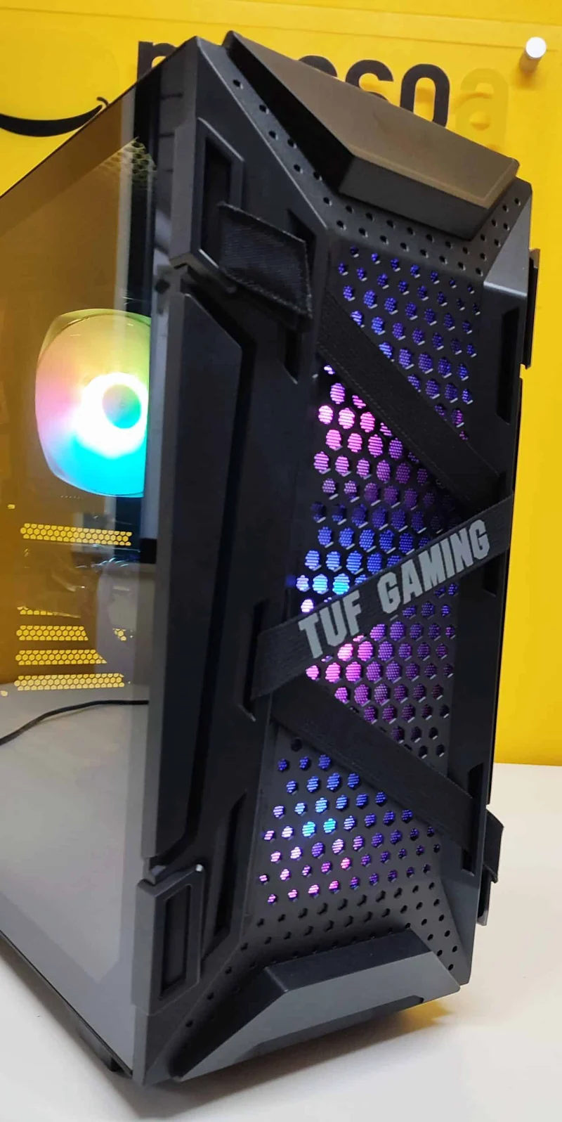 PC Gaming TUF | Intel Core i5-8500T 6Cores | Ram 32Gb | SSD Nvme 256Gb + 3Tb | Radeon RX 6700XT 12Gb | Windows 11 Pro | Il massimo per il tuo gaming