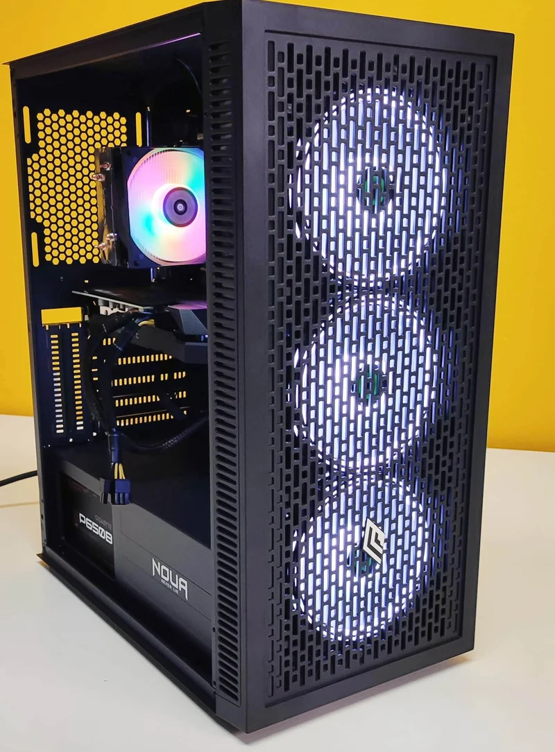 PC da Gaming | Intel i5-10400F 6Cores 4.3 GHz | Ram 16Gb | SSD m.2 nvme 1Tb | Gigabyte Nvidia Geforce RTX 2060 6Gb | Windows 11 Pro Il PC da gaming perfetto per il FullHD