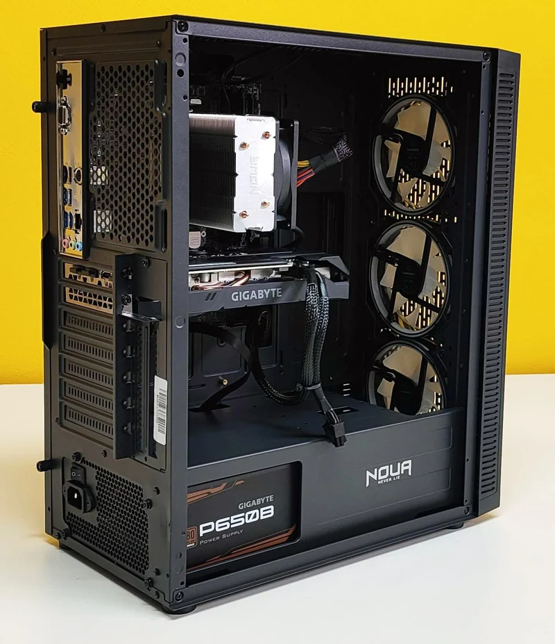PC da Gaming | Intel i5-10400F 6Cores 4.3 GHz | Ram 16Gb | SSD m.2 nvme 1Tb | Gigabyte Nvidia Geforce RTX 2060 6Gb | Windows 11 Pro Il PC da gaming perfetto per il FullHD