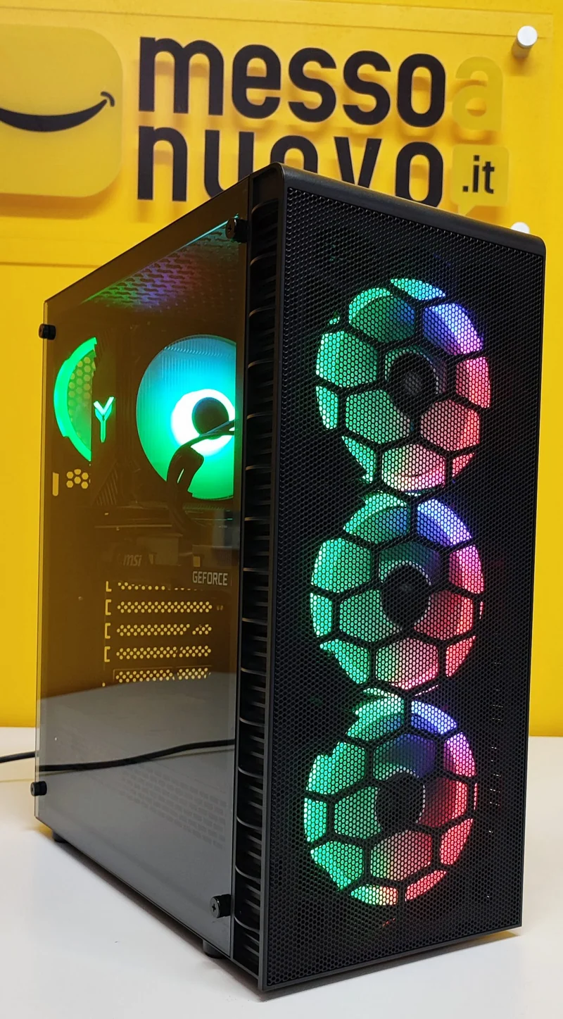 PC da Gaming | Intel i9-11900 8Cores 5.2 GHz | Ram 16Gb | SSD m.2 nvme 1Tb | Nvidia GeForce RTX3070 8gb OC | Il PC da gaming estremo