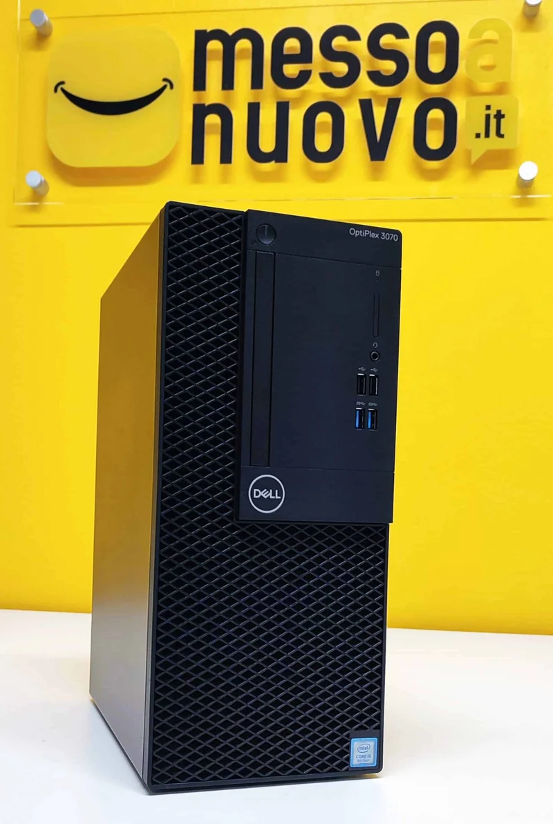 DELL OptiPlex 3070 Mini Tower | Intel Core i7-8700 3.2Ghz | Ram 16Gb | SSD 2 TERA | Windows 11 Pro Il Pc potente ed compatto per qualsiasi utilizzo