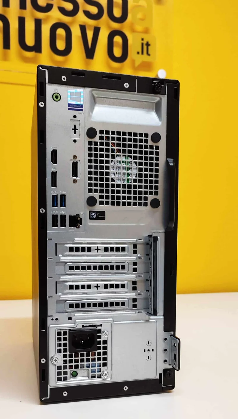 DELL OptiPlex 3070 Mini Tower | Intel Core i7-8700 3.2Ghz | Ram 16Gb | SSD 2 TERA | Windows 11 Pro Il Pc potente ed compatto per qualsiasi utilizzo