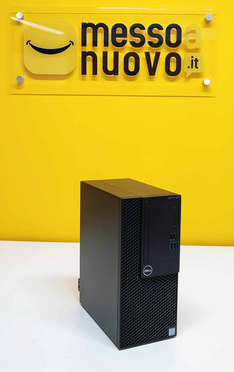 DELL OptiPlex 3070 Mini Tower | Intel Core i7-8700 3.2Ghz | Ram 16Gb | SSD NVMe 512 Gb | Windows 11 Pro Il Pc potente ed compatto per qualsiasi utilizzo