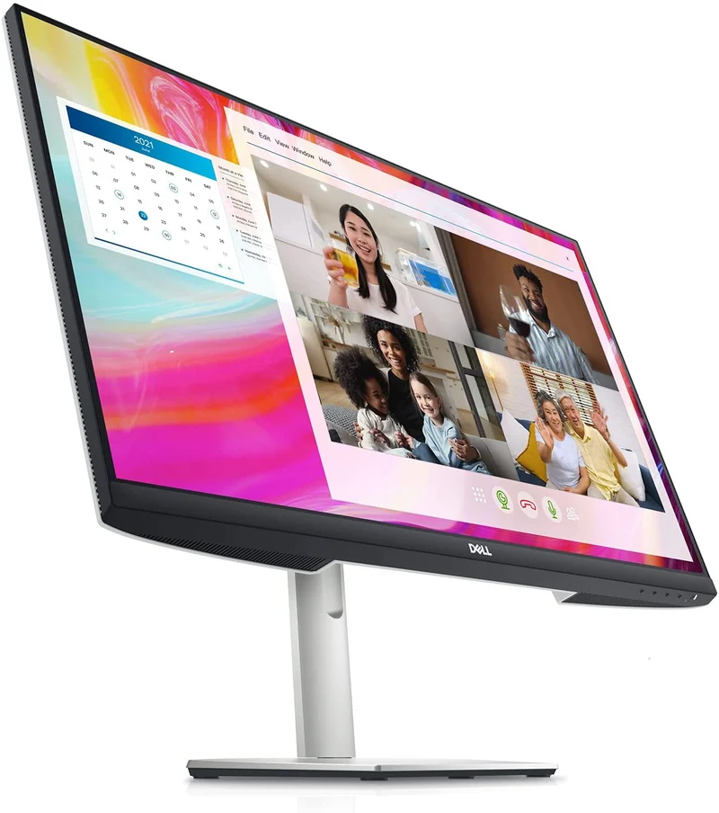 DELL S Series S2722DZ Monitor 27" 2560x1440 Pixel QuadHD 75Hz LED IPS 4ms Luminosità 300 cd/m² FreeSync WebCam HDMI Display Ports USB-C Uscita Cuffie VESA