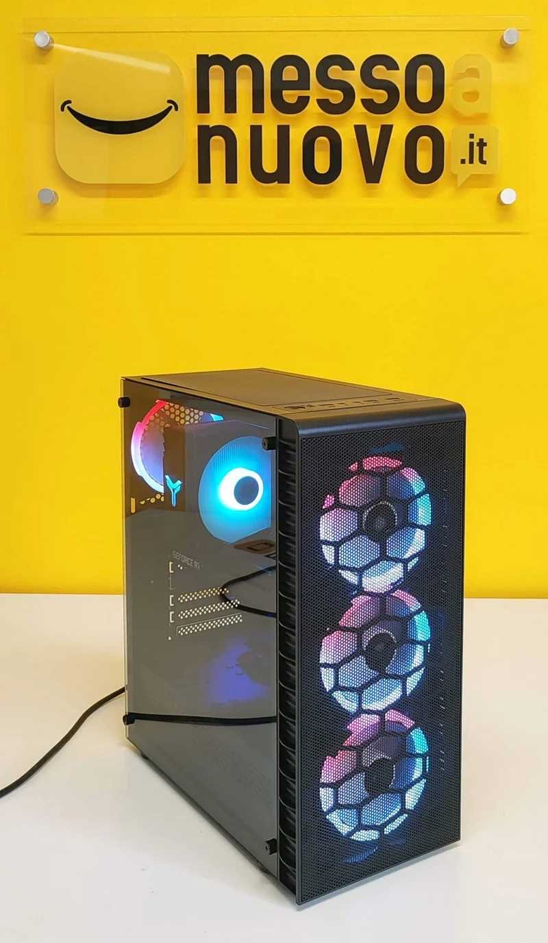 PC da Gaming | Intel Core i9-11900 5.2Ghz | Ram 32Gb 3200Mhz | SSD m.2 nvme 1Tb | Nvidia GeForce RTX3060 12gb OC | Il PC da gaming estremo con RTX
