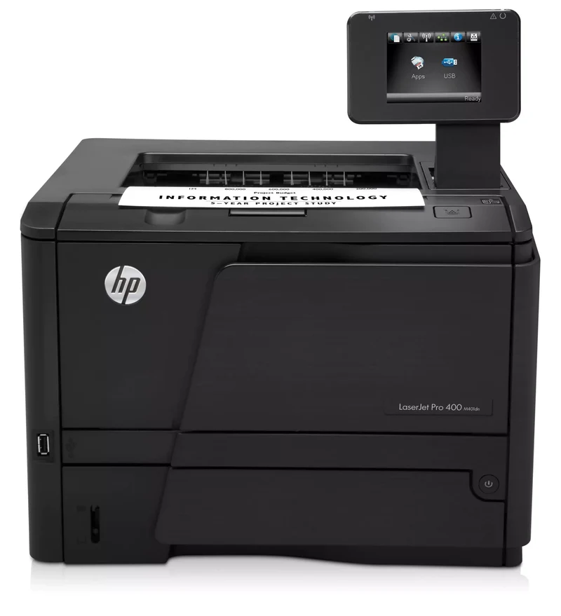 HP LaserJet M401dn Stampante Laser Monocromatica B/N A4 1200x1200 DPI 33ppm Duplex Fronte/Retro USB Rete Perfetta per liberi professionisti e uffici