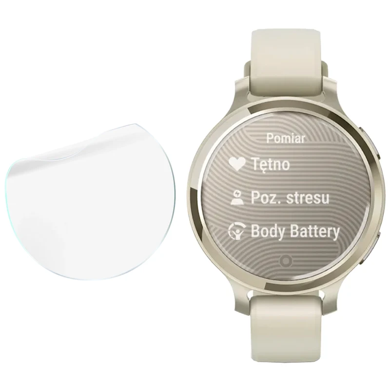 Schutzfolie für den Bildschirm für Garmin Lily 2 Active, Bizon Watch HydroFlex, 6 Stück