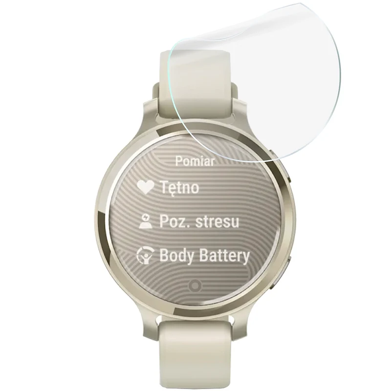 Schutzfolie für den Bildschirm für Garmin Lily 2 Active, Bizon Watch HydroFlex, 6 Stück