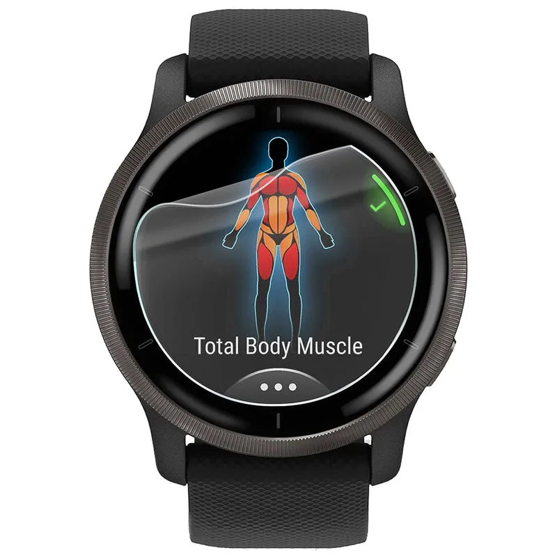 Schutzfolie für den Bildschirm für Garmin Venu 2, Bizon Watch HydroFlex, 6 Stück