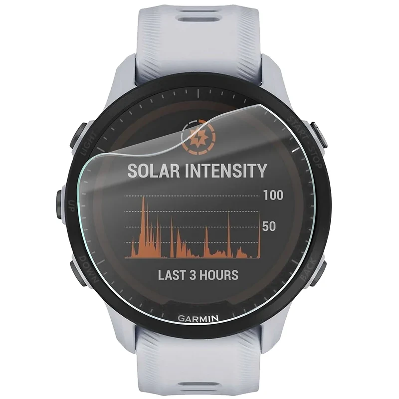 Schutzfolie für den Bildschirm für Garmin Forerunner 955, Bizon Watch HydroFlex, 6 Stück