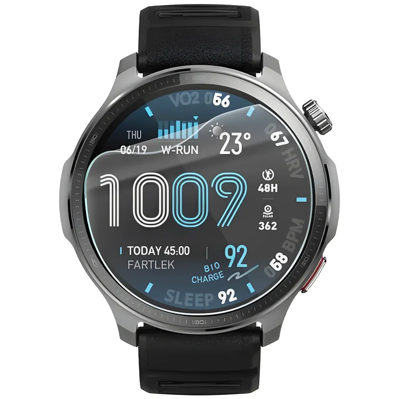 Schutzfolie für den Bildschirm für Amazfit Balance 2, Bizon Watch HydroFlex, 6 Stück