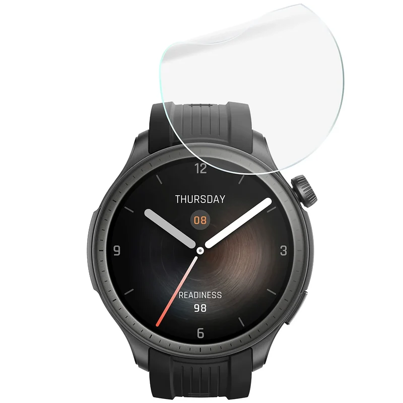 Schutzfolie für den Bildschirm für Amazfit Balance, Bizon Watch HydroFlex, 6 Stück