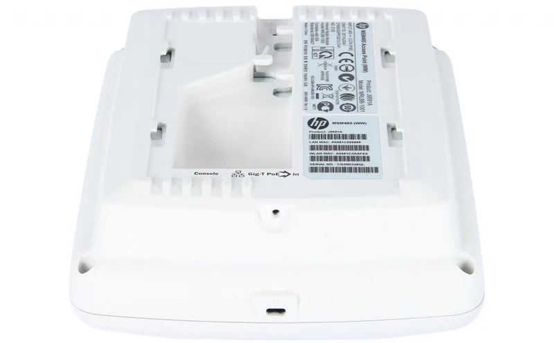 Access Point HP MSM460 Dual Radio 802.11n WWW 1000 Mbit/s Supporto Power over Ethernet PoE