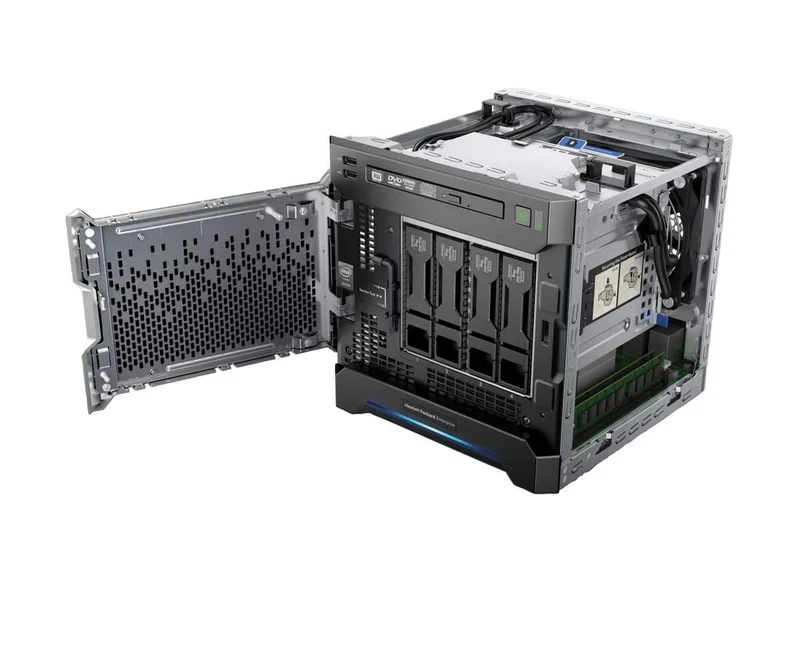HPE ProLiant Microserver Gen8 | Intel Celeron G1610T | Ram 8Gb ECC | Raid Controller 4 Bay + ODD | 2 Gigabit + iLO | Perfetto per self hosting