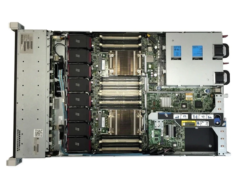 HP ProLiant DL360p Gen8 Server rack | Intel Xeon E5-2680 V2 2.8Ghz | Ram 192Gb | HDD 2x600Gb SAS 10K | DRD-ROM | HP Smart Array P420i iLO