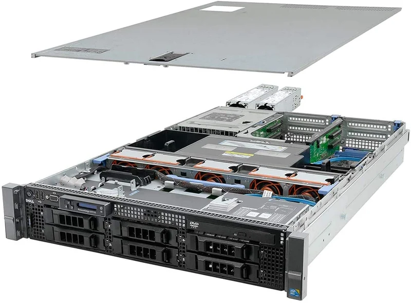 Dell PowerEdge R710 Server Rack 2U | 2 x Intel Xeon 6-core X5670 | Ram 128 gb | Hard Disk 2 x 3Tb | H700 raid CTRL | Windows Server 2019