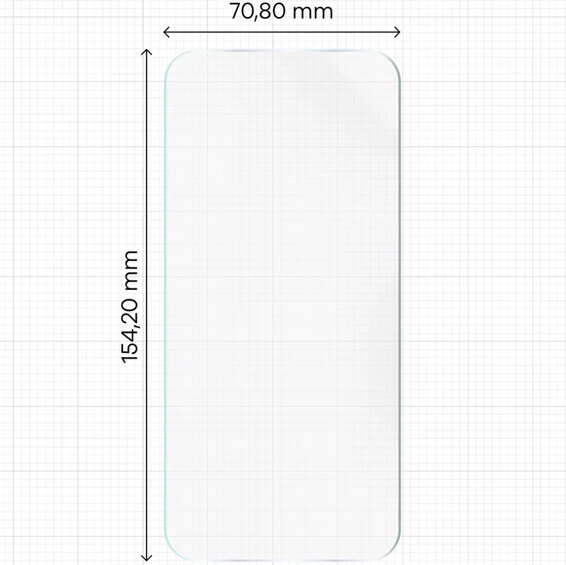 Hydrogel Folie für den Bildschirm für Xiaomi 17T, Bizon Film Hydrogel Front, 1 Stück