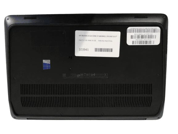 HP ZBook 15 G3 Notebook WorkStation | 15" Pollici FullHD | Intel core i7-6820hq 2.7Ghz | 32Gb Ram | 512Gb SSD | Nvidia Quadro M1000 | Tastiera Italiana Retroilluminata | Windows 10 Pro GRADO B