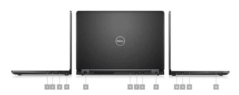 Dell Latitude 5490 Notebook 14" HD | Intel Core i5-7300U 2.6Ghz | 8Gb Ram | SSD 256Gb | Windows 11 Pro