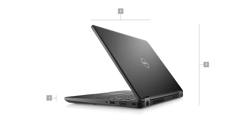 Dell Latitude 5490 Notebook 14" HD | Intel Core i5-7300U 2.6Ghz | 8Gb Ram | SSD 256Gb | Windows 11 Pro