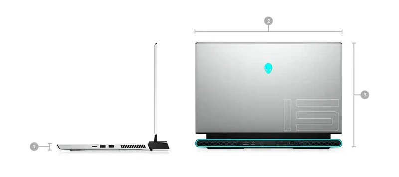 DELL Alienware M15 Notebook 15.6" FullHD | Intel Core i7-8750H 2.2Ghz | 16Gb Ram | 1Tb SSD | Nvidia GeForce RTX 2070 | Windows 10 Pro